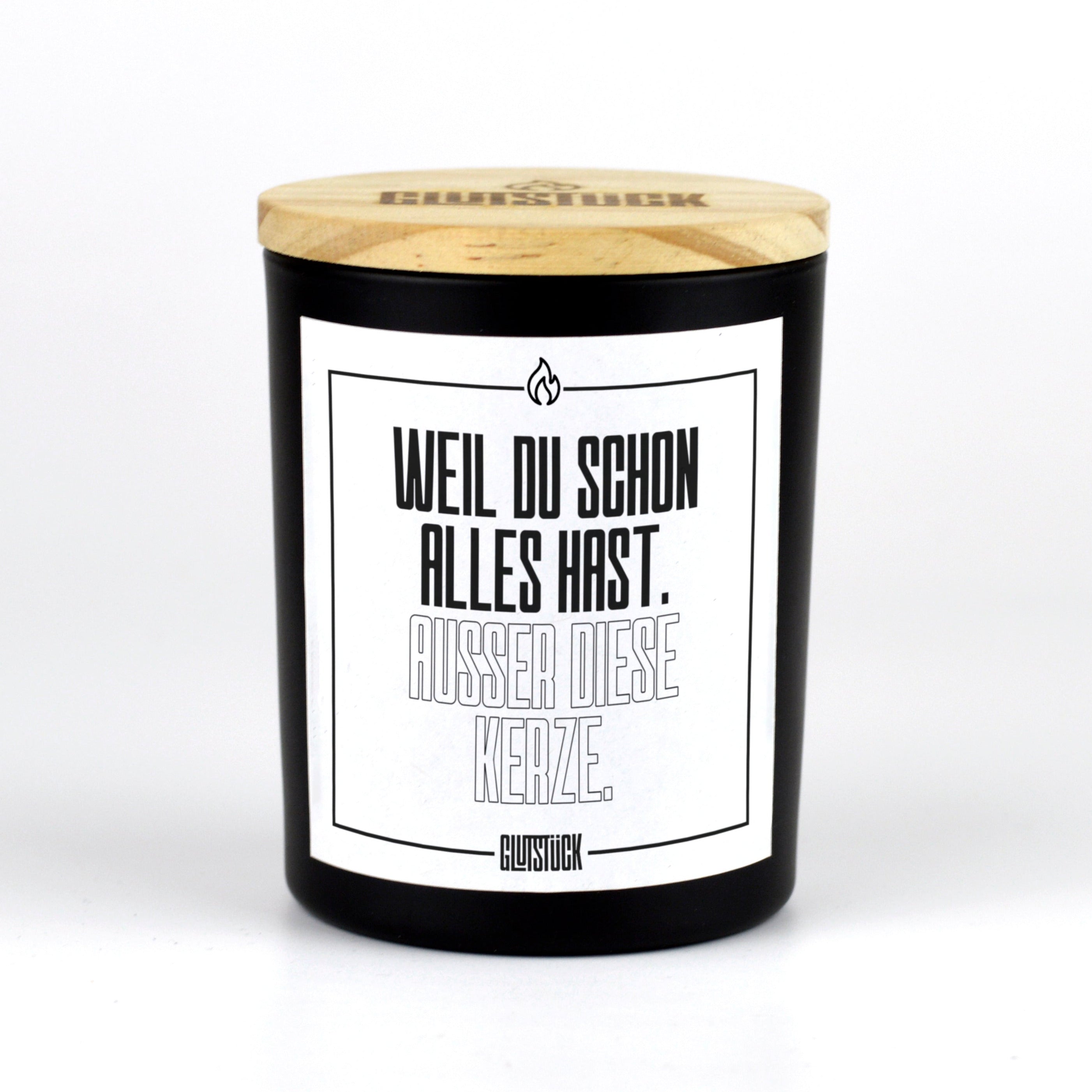 Duftkerze | Weil du schon alles hast. Außer diese Kerze.