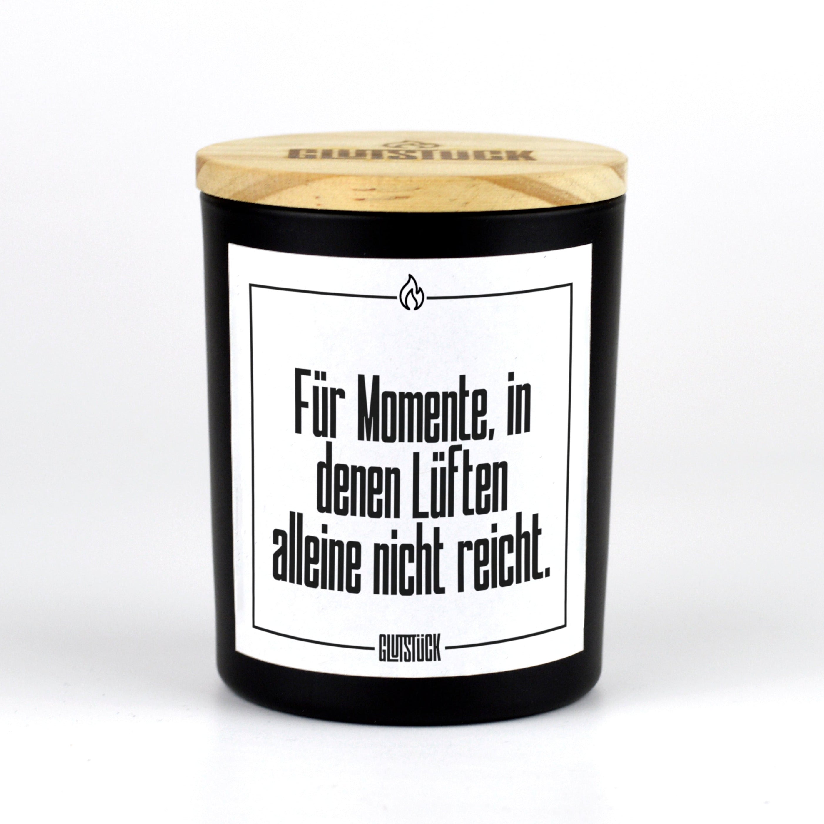 Duftkerze | Für Momente, in den Lüften alleine nicht reicht.