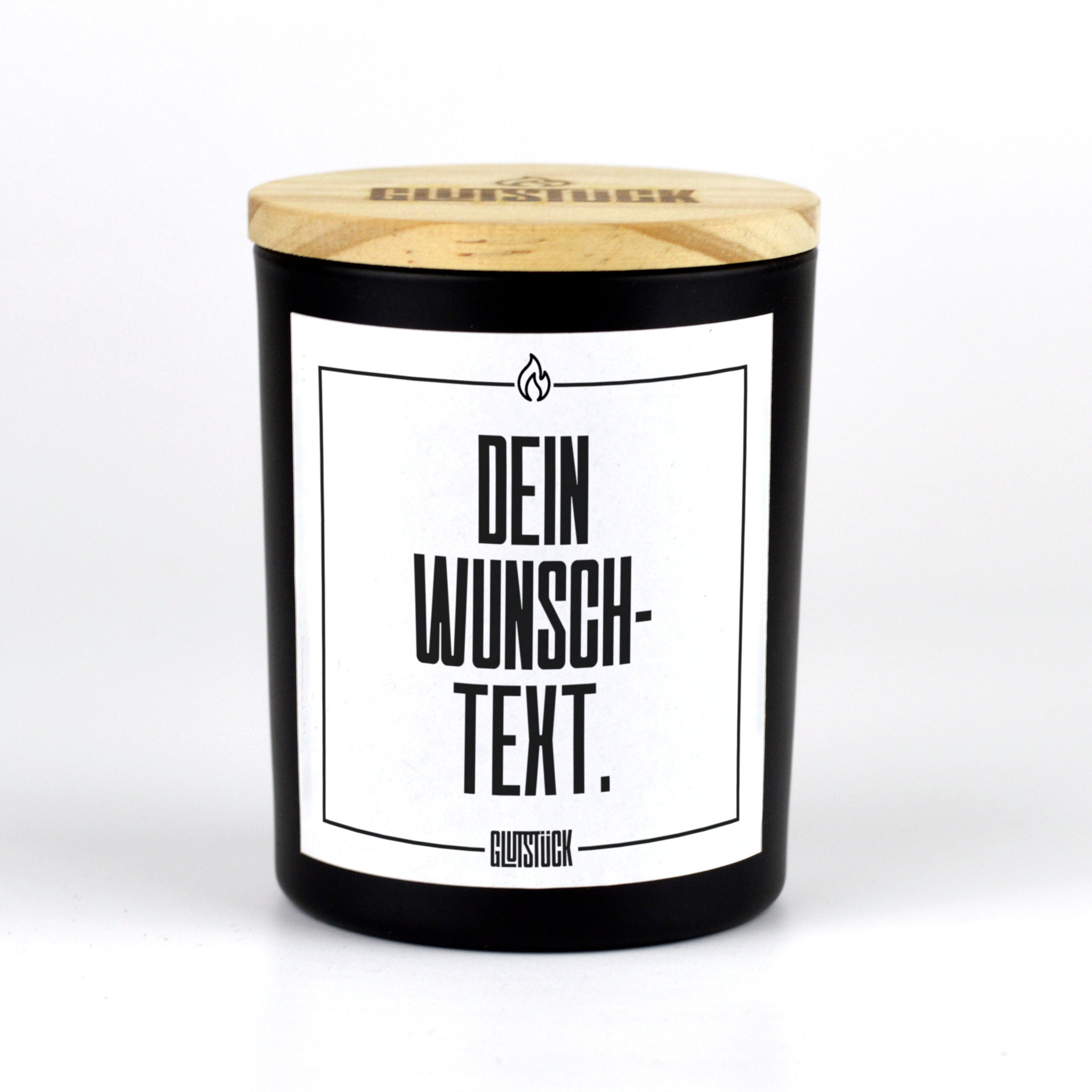 Duftkerze | Dein Wunschtext